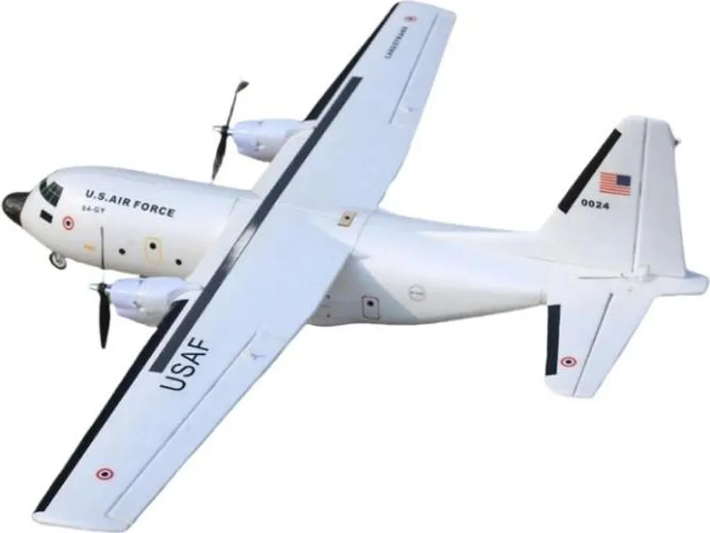 Avion RC C-160 KIT 112cm : Construisez un Bimoteur Robuste et stable