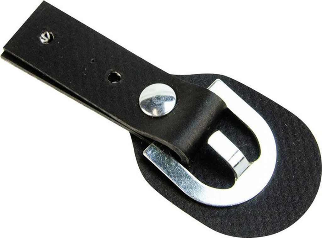 PVC Kleiderhaken 85mm schwarz