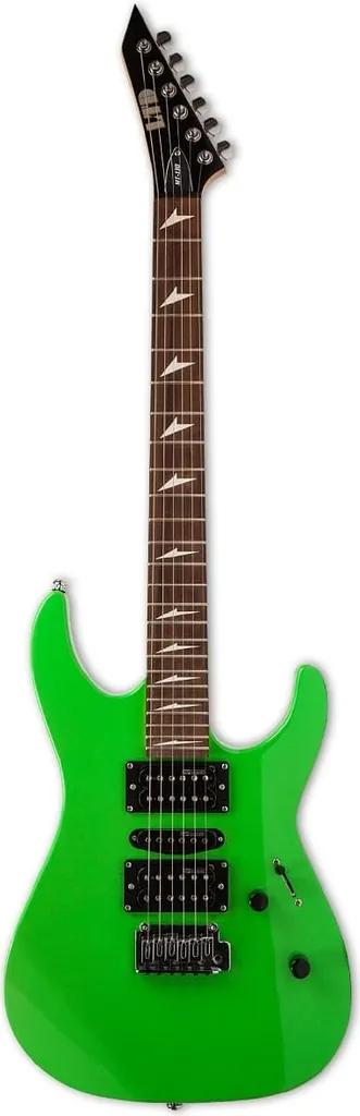 ESP LTD MT-130 Vert : Manche Rapide et Micros HSS pour un Jeu Fluide