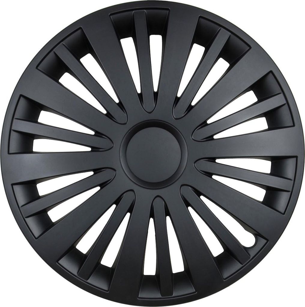 14-Zoll Radzierblende VEGAS Schwarz Matt für Stahlfelgen