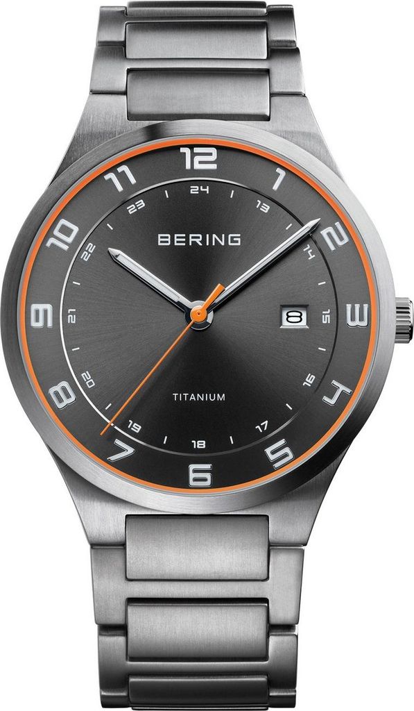 Bering 15139-709 Herrenuhr, Titan, Silber Produktbild 