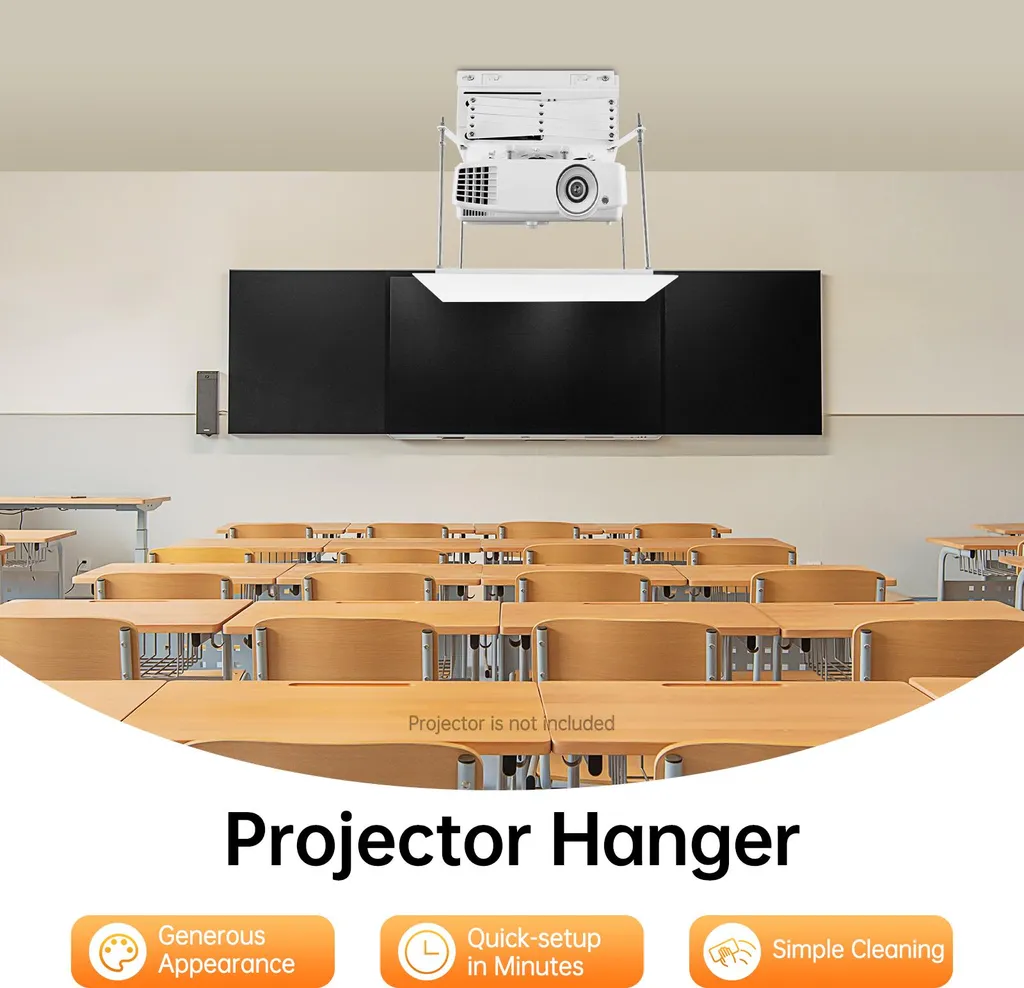 Support Électrique de Plafond pour Projecteur : Libérez l'Espace au Sol - 3