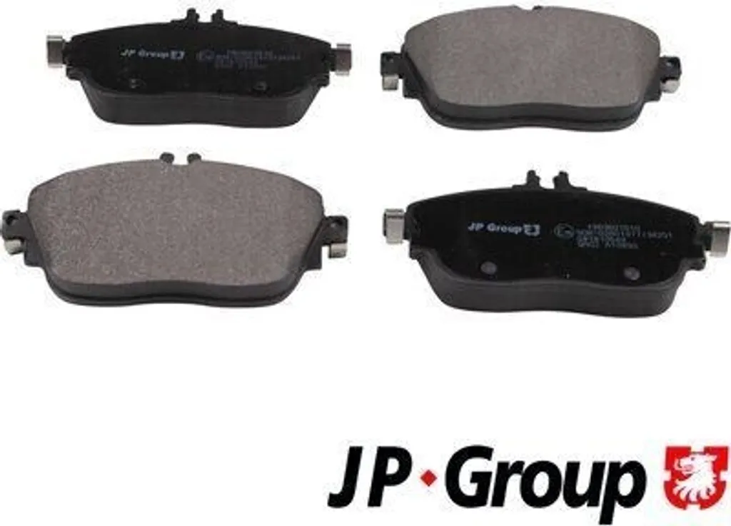 Plaquettes de frein à disque JP GROUP pour modèles avec châssis sportif