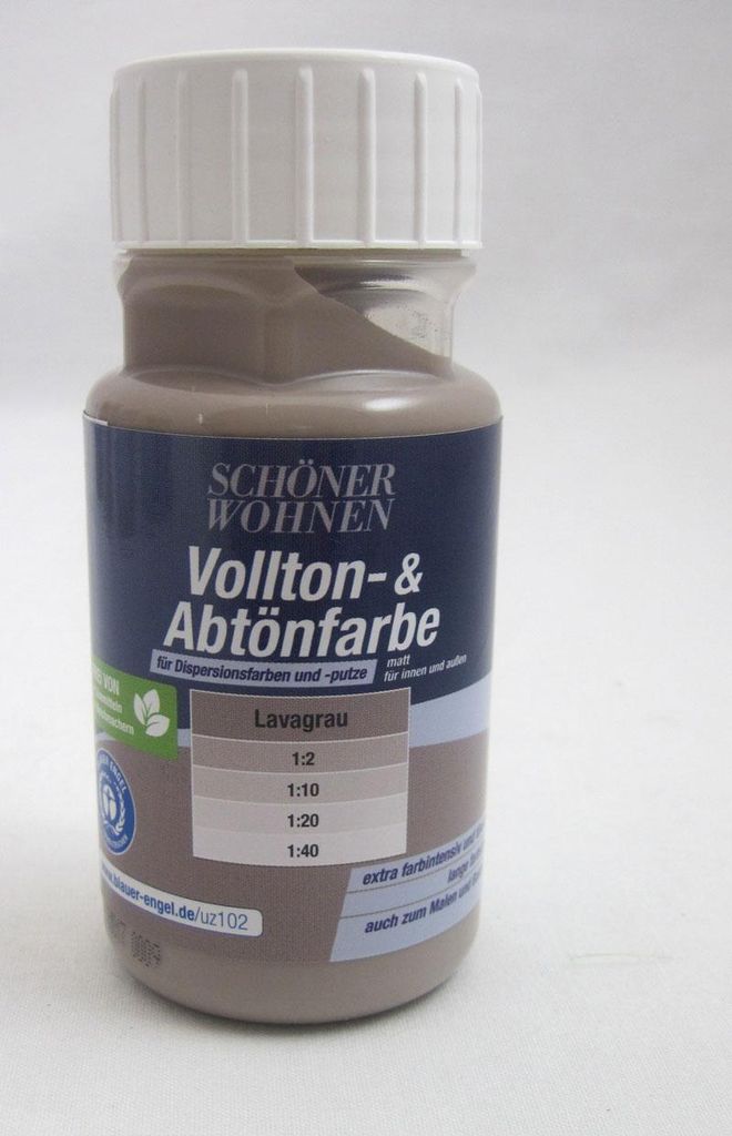 Voll- und Abtönfarbe Lavagrau 125 ml