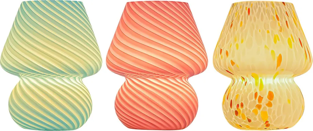 Veilleuse champignon simple à LED - Éclairage tamisé pour la lecture - 6
