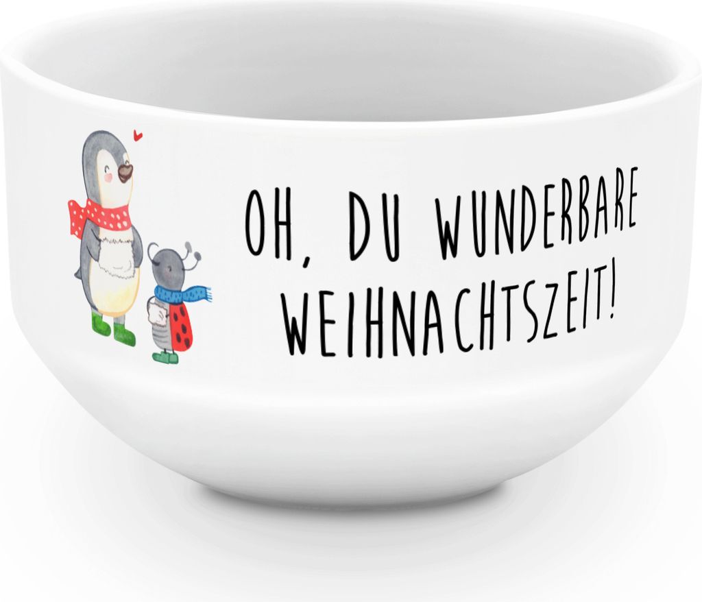 Mr. & Mrs. Panda dessertschale Smörle Winterzeit - Weiß - Produktbild 