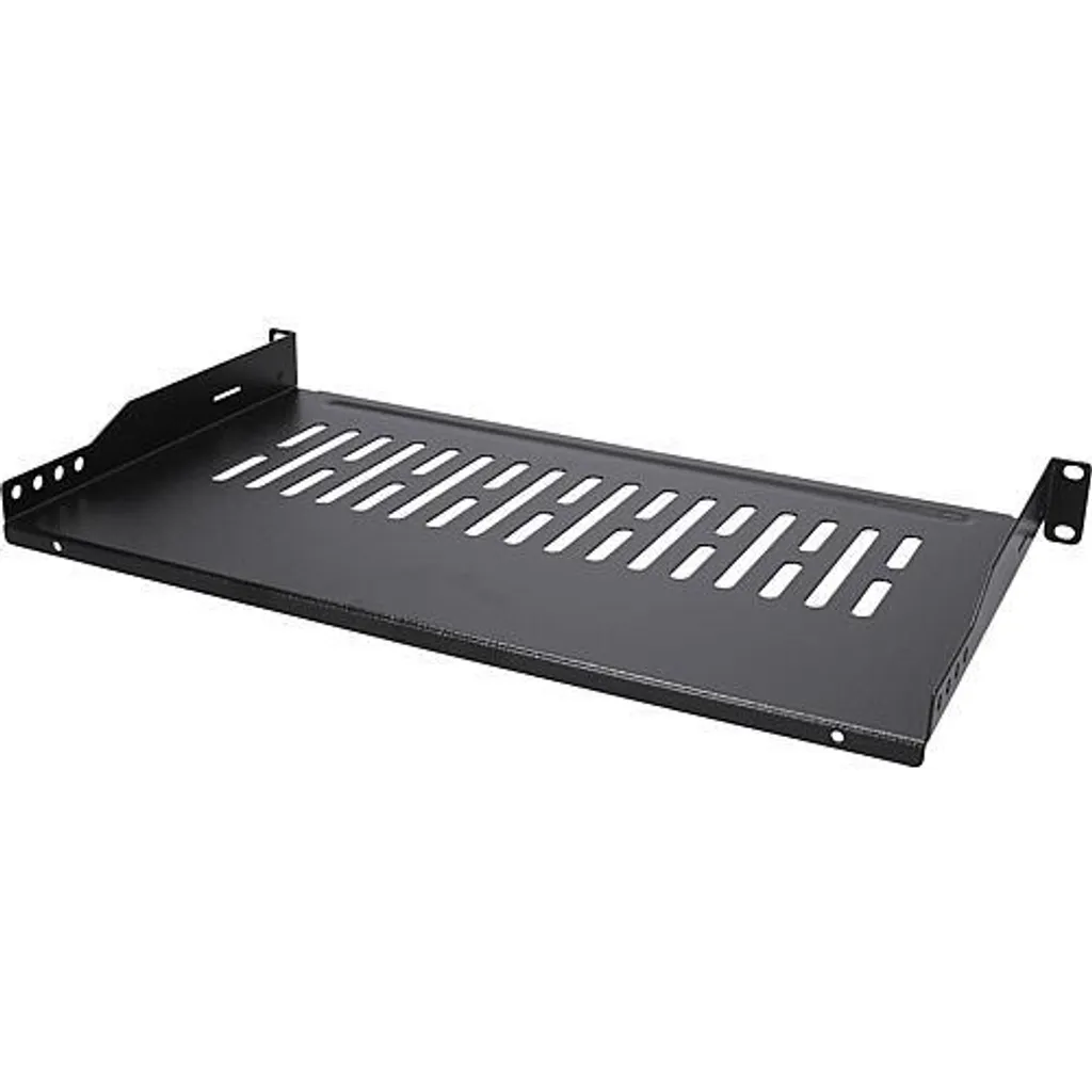 EFB Tablette 19 pouces 1U profondeur 250 mm - Supporte 10 kg noir