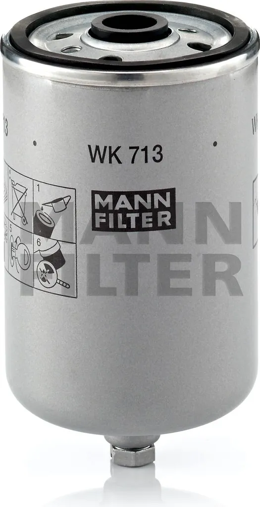 Filtre à carburant Mann WK 713 : fini les pertes de puissance sur Volvo