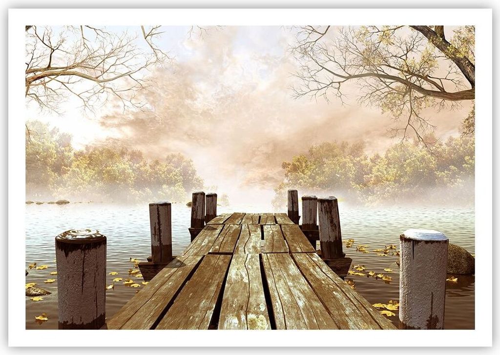 Poster - Poster ohne Rahmen - Illustration herbst Produktbild 