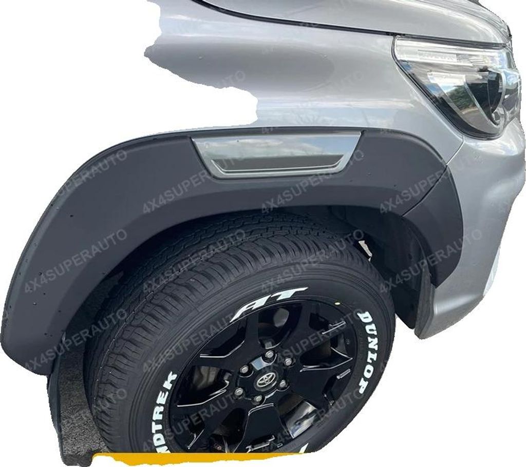 Spatschermverlengingen, mat zwart, compatibel met Toyota Productafbeelding 