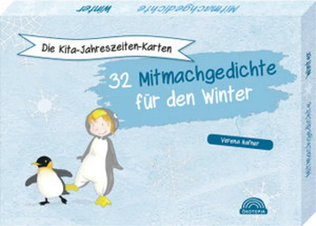 Activités crèche hiver : 32 cartes de poèmes et jeux de rythme Kita
