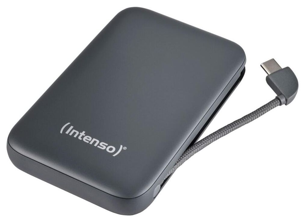 Intenso S10000, 10000 mAh, Lithium-polymerová (LiPo), Šedá Obrázek produktu 