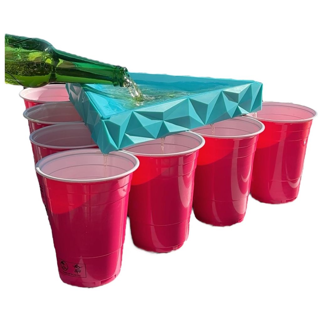 Beer Pong Cup Filler – Das ultimative Party-Gadget! Fill it Fast! Bierpong Befüller - DER Gamechanger für deine BeerPong Partys