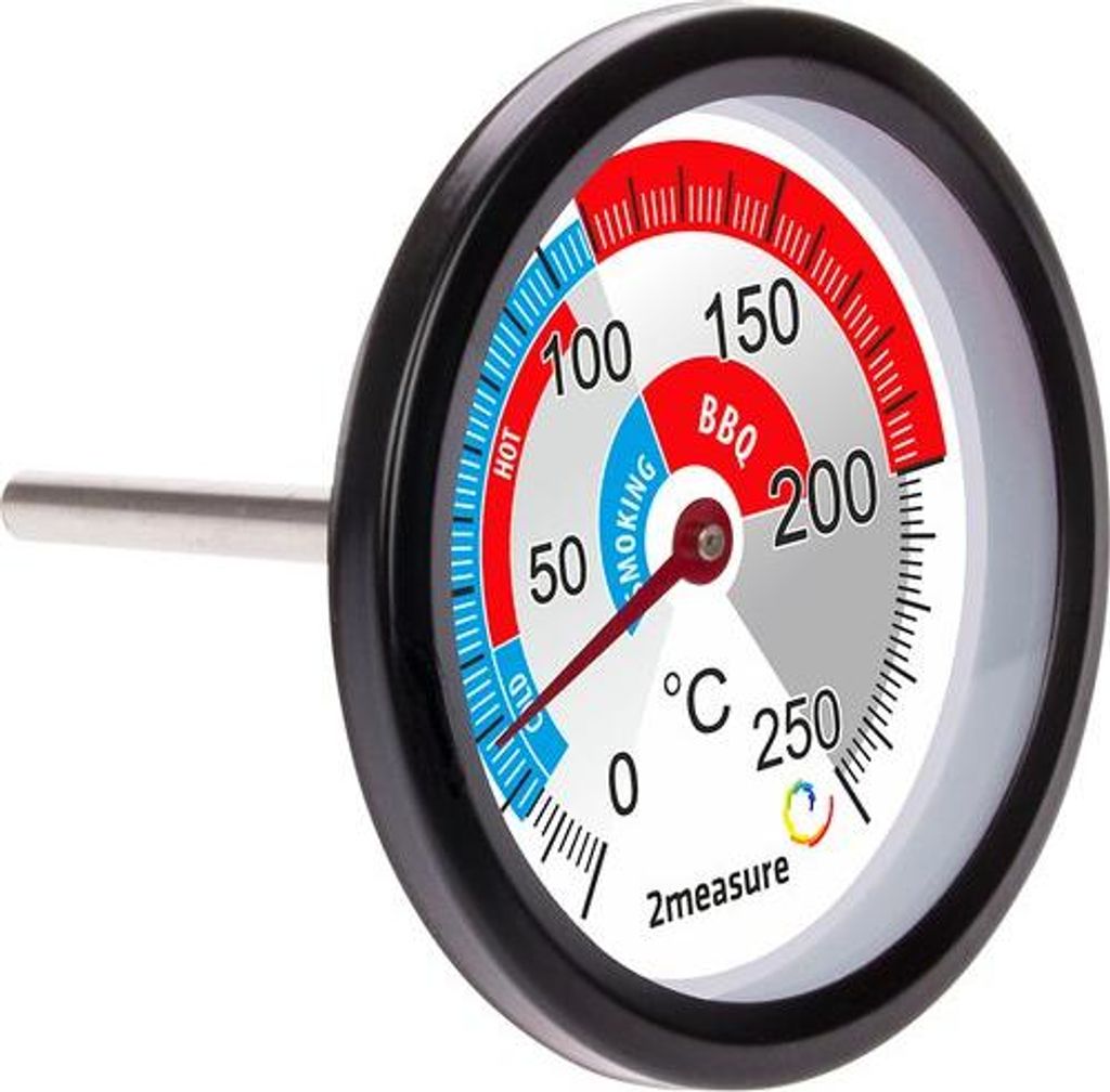 Räucherkammer- und Grillthermometer Bereich 0°C +250°C - BIOWIN
