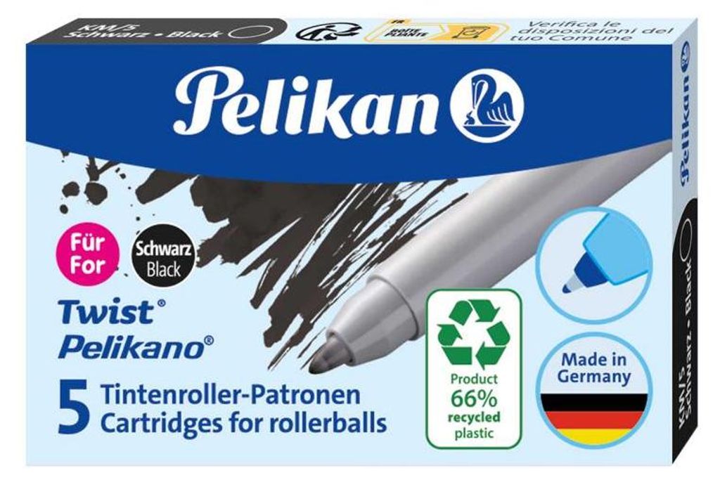 Pelikan 824699, Schwarz, Mehrfarbig, Kugelschreiber, 5 Produktbild 
