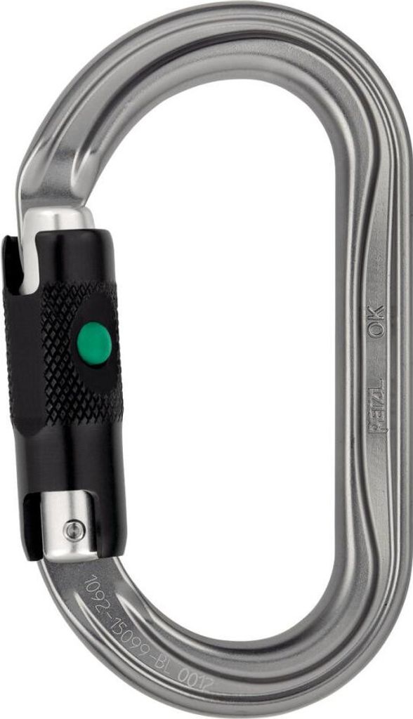 Petzl M33A BL, Zapięcie odginane, Zapięcie z blokadą, W Zdjęcie produktu 
