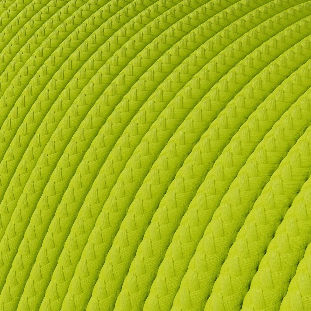 Câble pour éclairage basse tension jaune fluo RF10 50m Creative-Cables - 2
