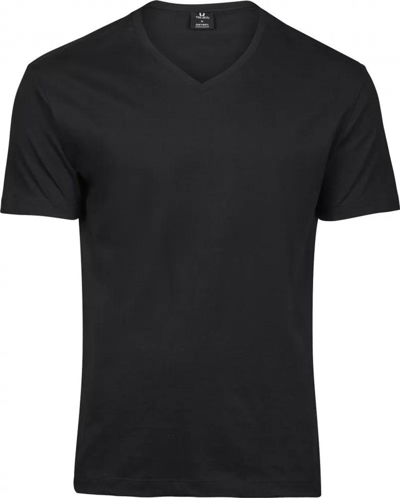 Męska koszulka TEE JAYS | TJ 8006 CZARNY rozmiar: XL Zdjęcie produktu 