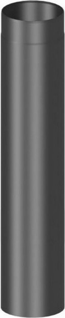 Rauchrohr Verlängerungsrohr Ø 120mm länge 1000 mm gussgrau
