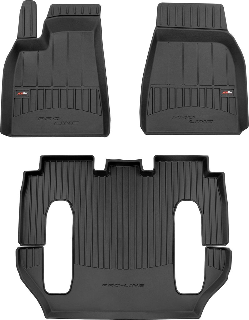 FROGUM Gummimatten Autofussmatten für Tesla Model X 2015-2021