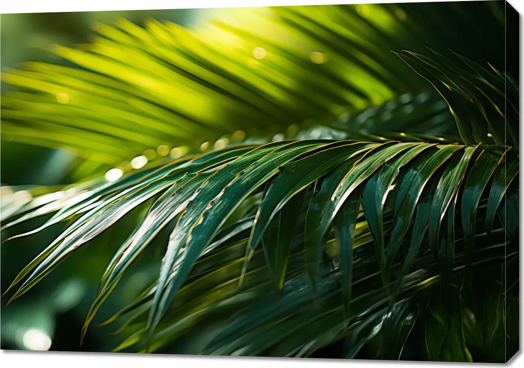 Offerta Quadro 100x70 Verde Moderno - Tela Decorativa Grande Formato