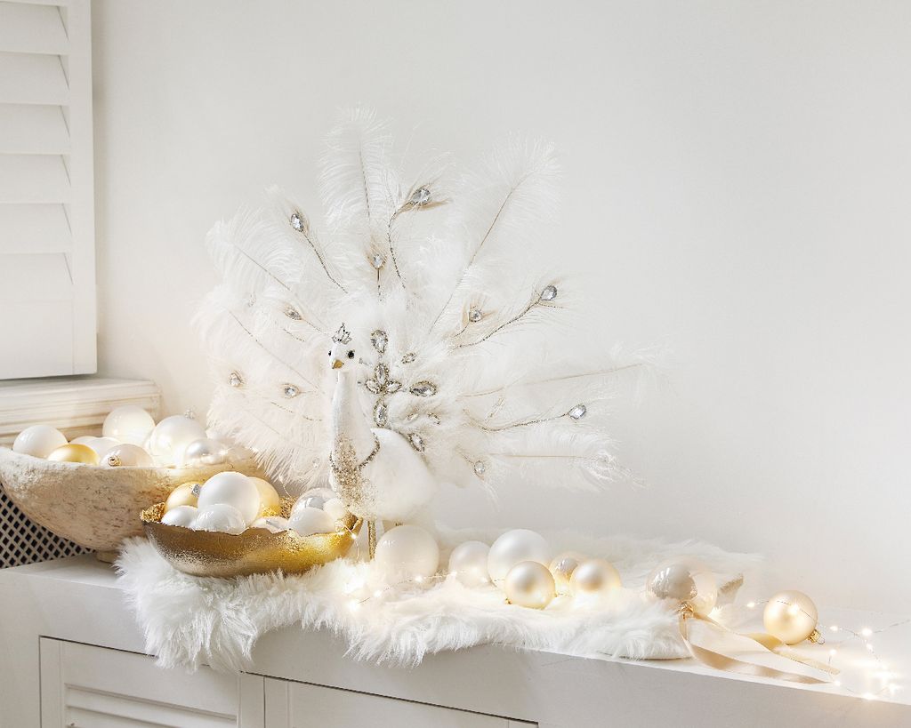 Guirlande de perles plc d0,8l1000 cm magnolia Image du produit 