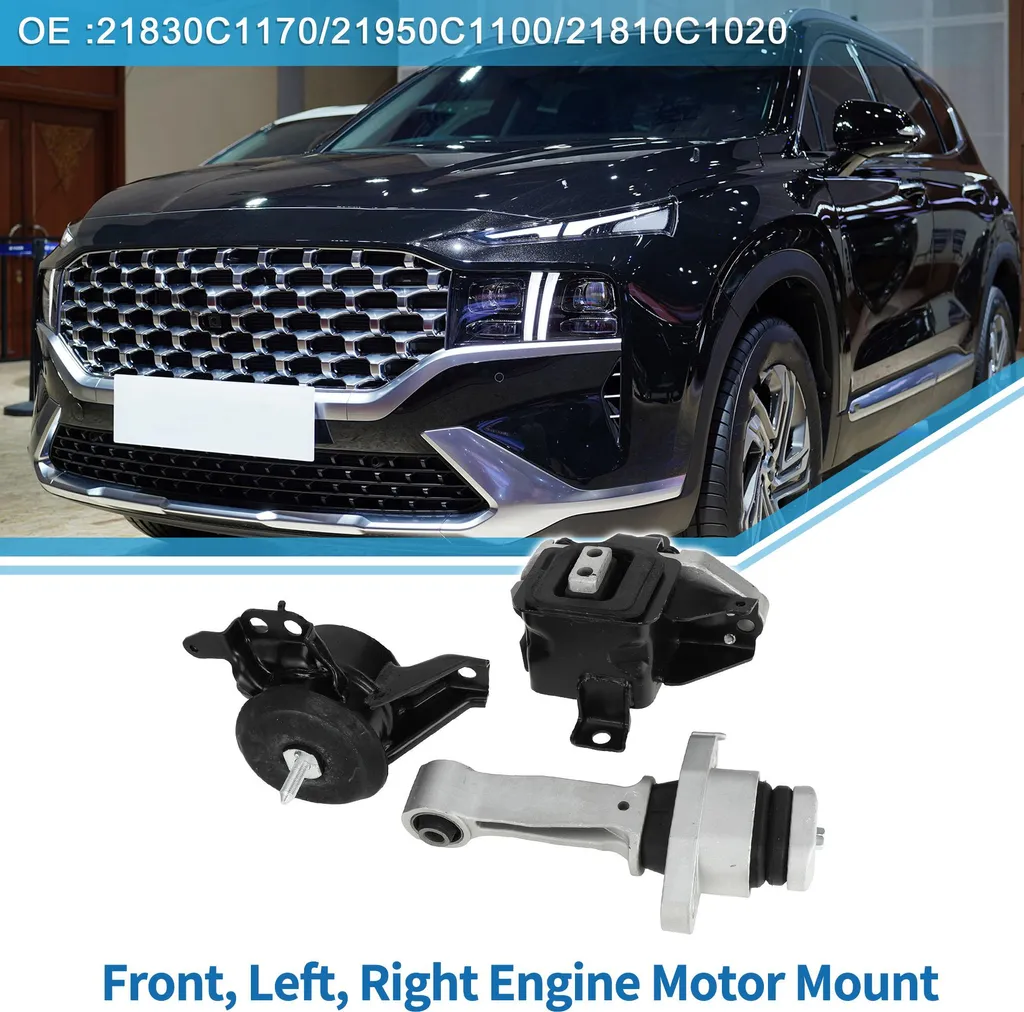 Ensemble de Supports de Boîte et Moteur en Métal pour Sonata 2016-2018