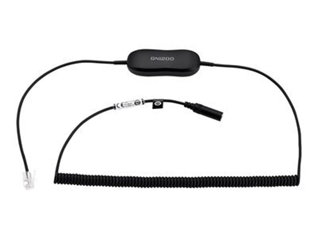 Jabra GN1200 - Headsetadapter - RJ-9 (M) bis Mini-Stecker (W)