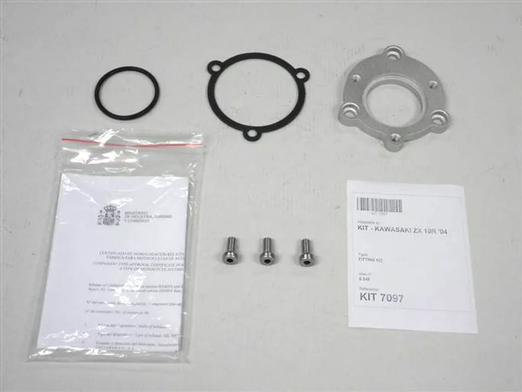 Accessoires de montage pot échappement IXIL Ninja ZX10R modèles 04-05