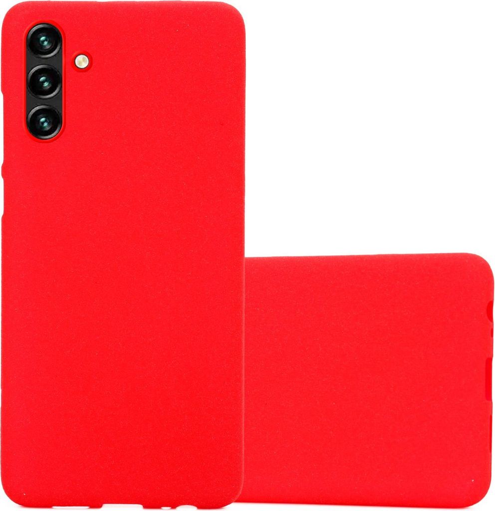 Cadorabo Schutzhülle für Samsung Galaxy A13 5G Hülle in Rot Handyhülle TPU Etui Cover Case