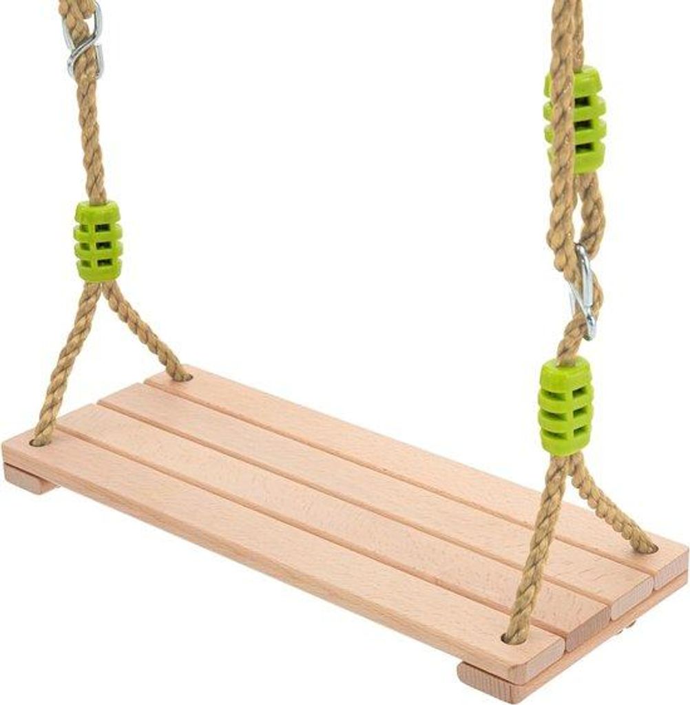 Famanu Gartenschaukel ausHolz, robust und höhenverstellbar