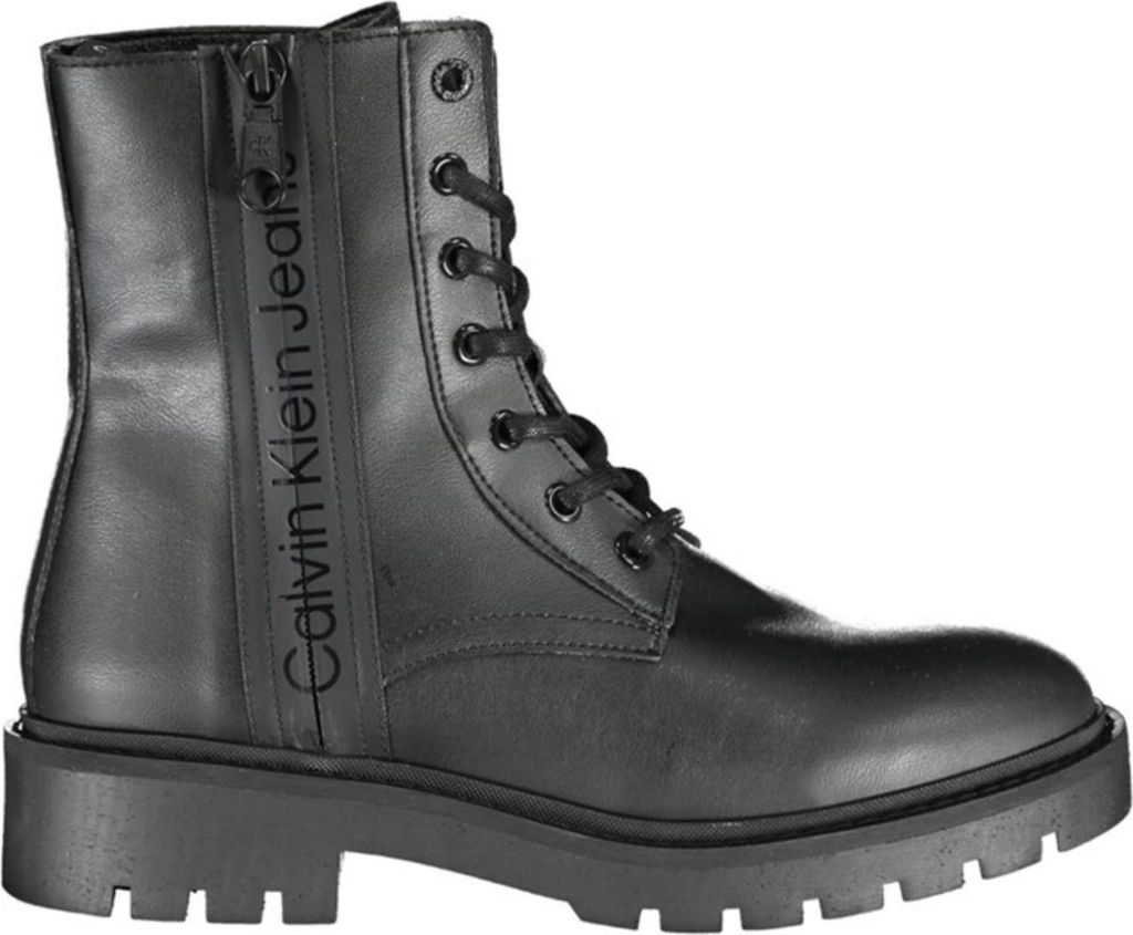 CALVIN KLEIN SCHWARZER DAMENSCHUHSTIEFEL : Farbe - Schwarz, Größe - 36 Größe: 36 Farbe: Schwarz