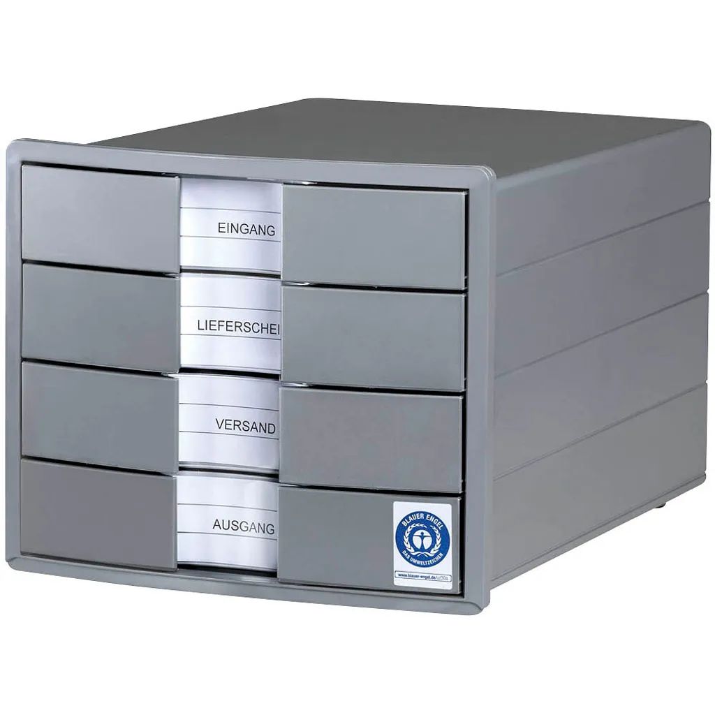 Rangement bureau A4 HAN KARMA pour dossiers et fournitures Gris
