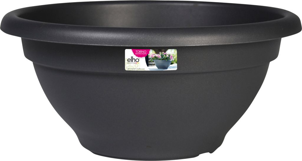 elho torino Schale 40cm - anthrazit Produktbild 