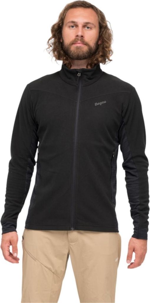 Bergans of Norway Rabot Fleece-Midlayer-Jacke - Männer - Schwarz