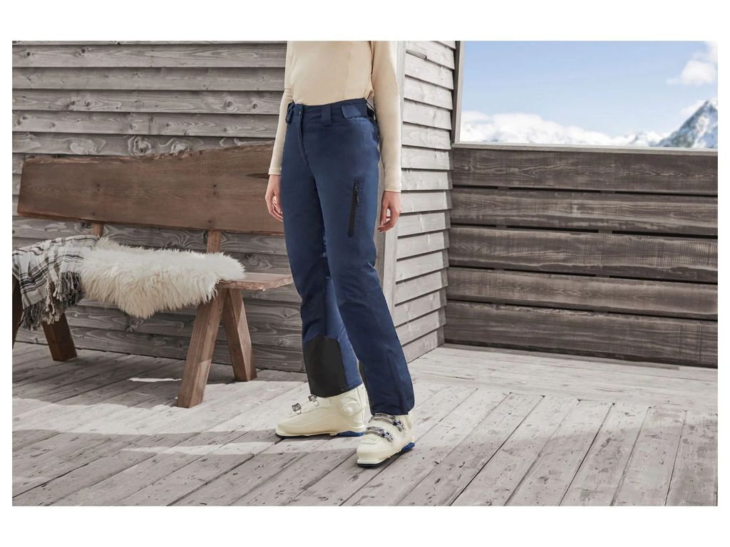 crivit Damen Skihose, wind- und wasserdicht (navy, 42) - Produktbild 