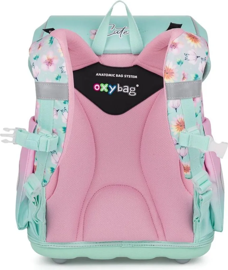 Grand sac à dos d'école PREMIUM Flowers robuste et imperméable - 4
