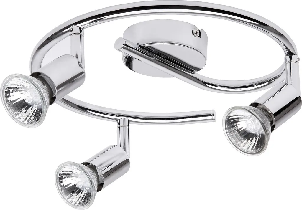 Rabalux 6048 Norton Plafoniera Professionale GU10 Cromo 3 Luci