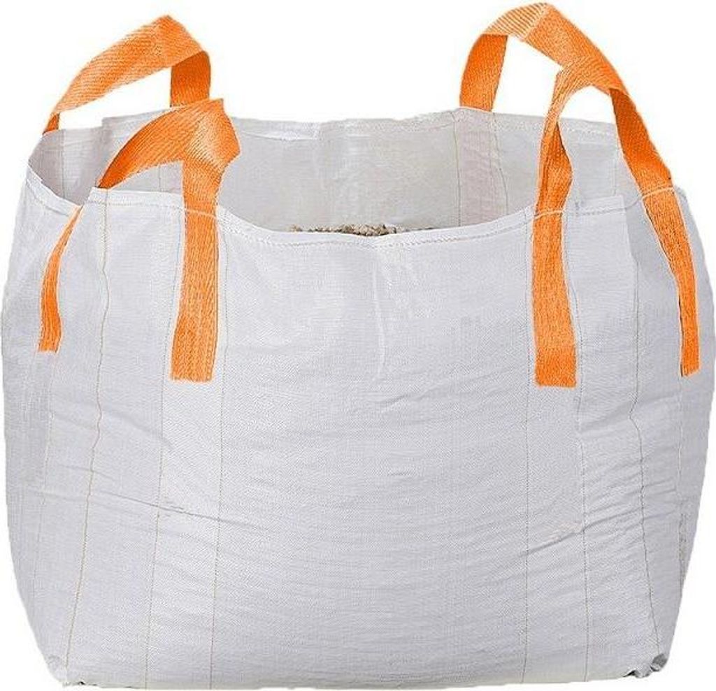 5 x Big Bag für Schüttgut 0,25m³ | Mini Big Bag 65x65x65cm | 4 Schlaufen