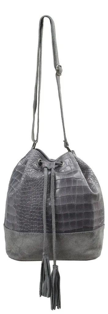 Sac à main MARILOU 28,5 cm en cuir véritable avec finitions luxe