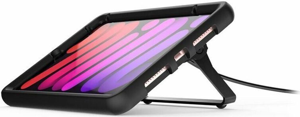 Compulocks iPad 10.2" Secured Kickstand - Stoßstange für Tablet - Ständer - Metall, Gummi - Schwarz - für Apple 10.9-inch iPad