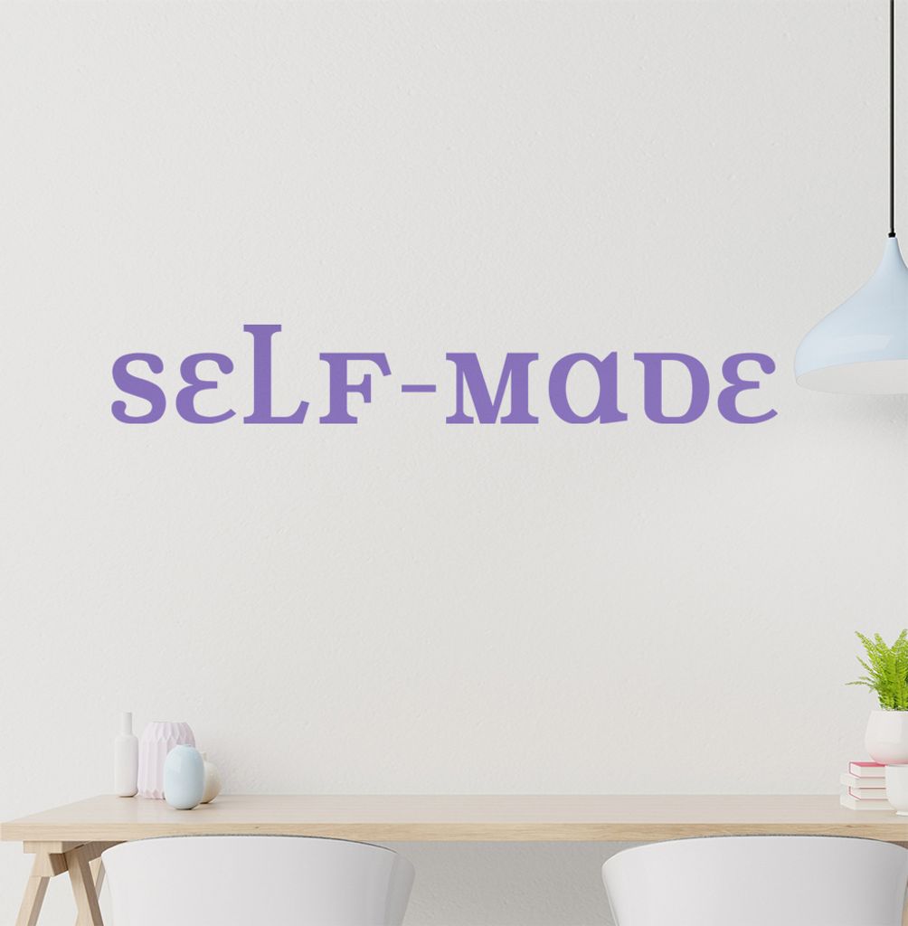 self-made Wandtattoo in 6 Größen - Wandaufkleber Wall Sticker - Dekoration, Küche, Wohnzimmer, Schlafzimmer, Badezimmer