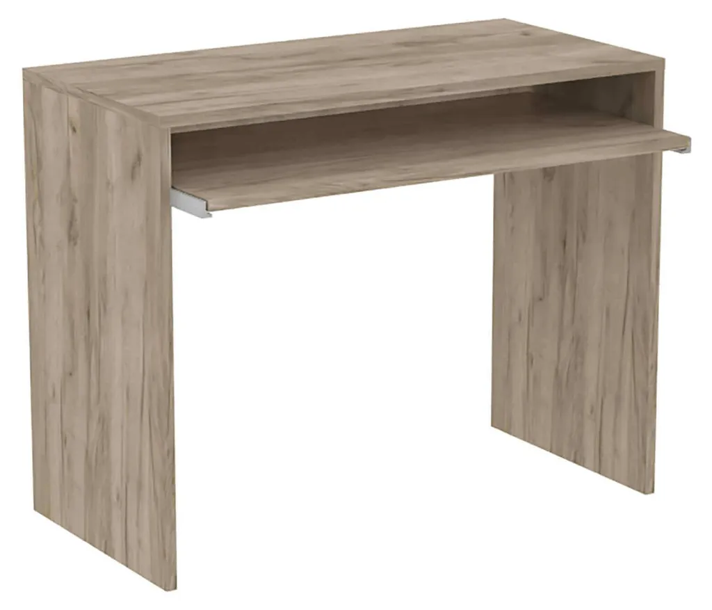 Bureau ergonomique Penny pour optimiser l'espace avec tablette clavier