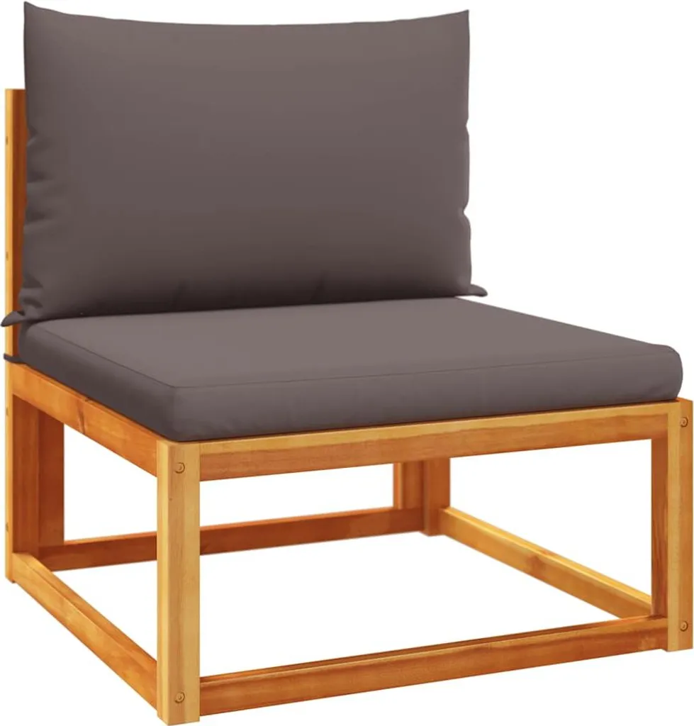 Offerta Divano Giardino vidaXL: Legno Acacia e Rattan Modulare