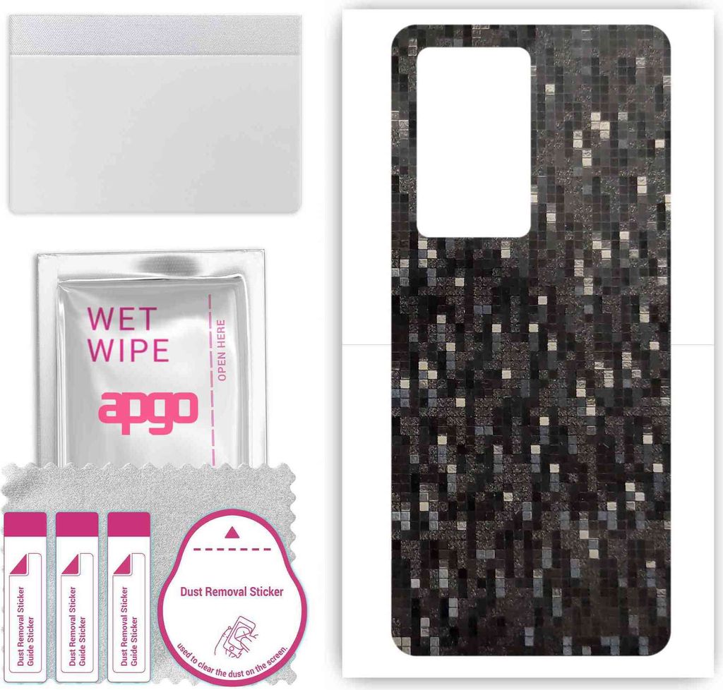 apgo Rückseite Schutzfolie, Skin, kompatibel mit Xiaomi Redmi K60 Pro, Hinten Displayschutzfolie aus Vinylfolie, kratzfest, einfache Montage - Car...