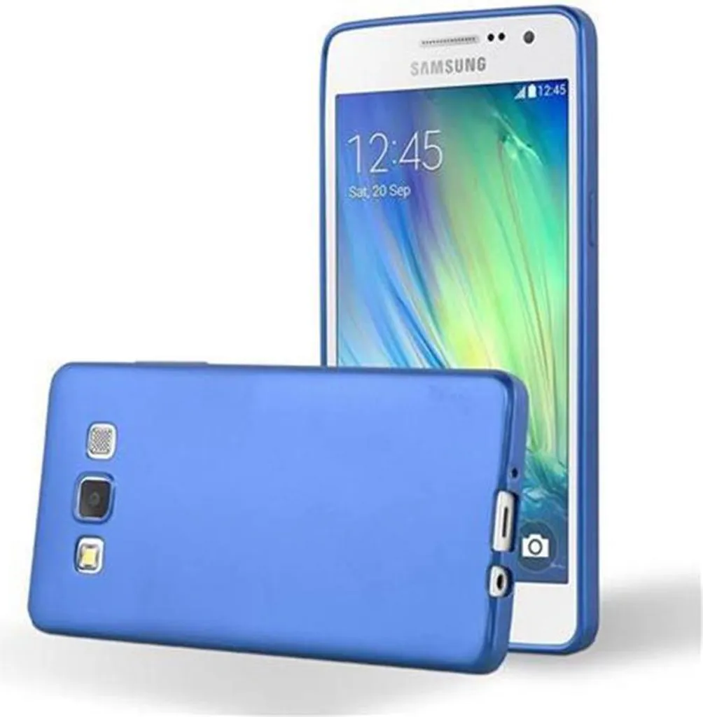 Custodia Cadorabo Blu per Samsung Galaxy A5 2015 | Cover Silicone TPU