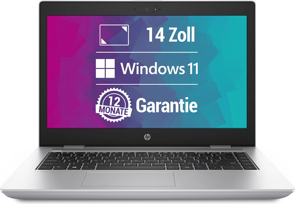 HP EliteBook 640 G4 - 14 Zoll Full HD Laptop - Intel Core Produktbild 