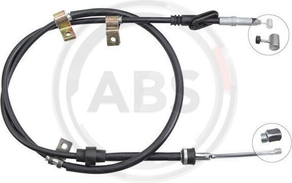 A.B.S. Handbremsseil Seilzug Feststellbremse für HONDA SHUTTLE (RA) Hinten Links K10857
