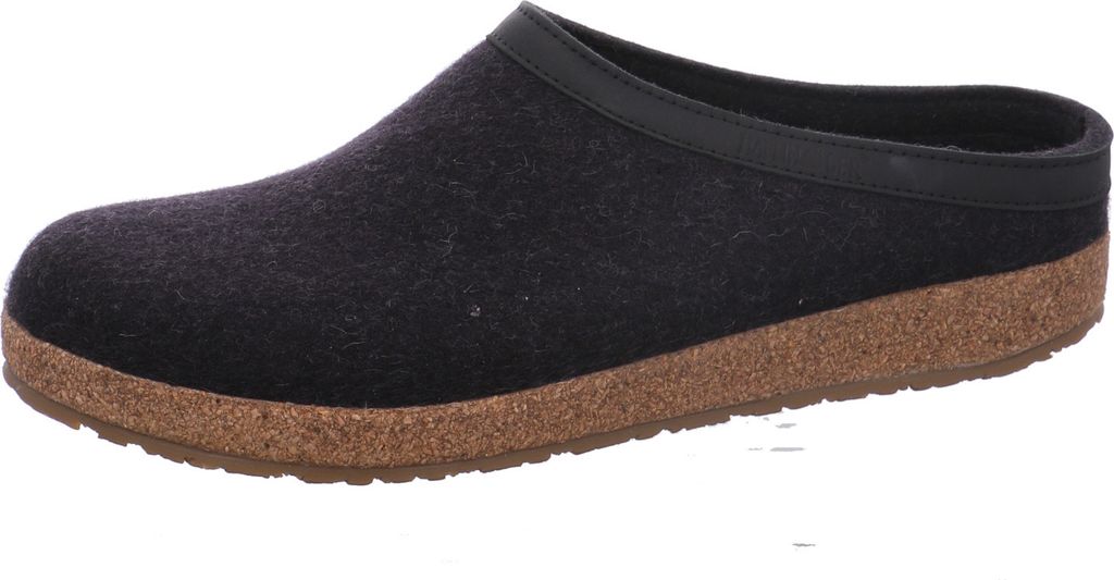 Haflinger Grizzly Torben Hausschuh Grau Produktbild 