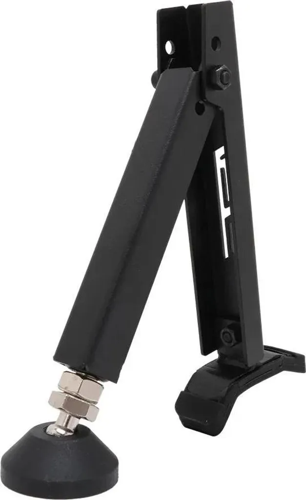 Support moto pliable universel en fer noir pour montage avant arrière
